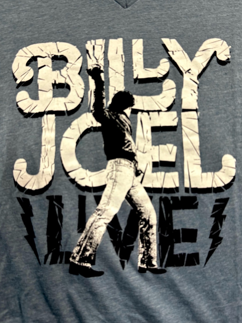 Billy Joel “Glass Houses Live” Graphic T-Shirt Size S